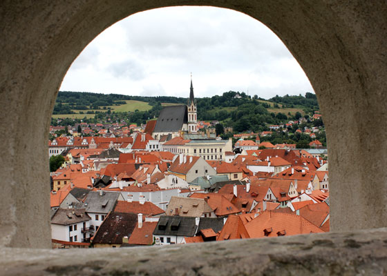 Amy's Český Krumlov Postcard Shot