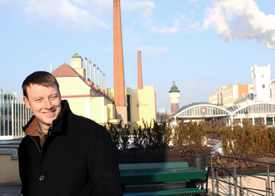 At the Pilsner-Urquell brewery